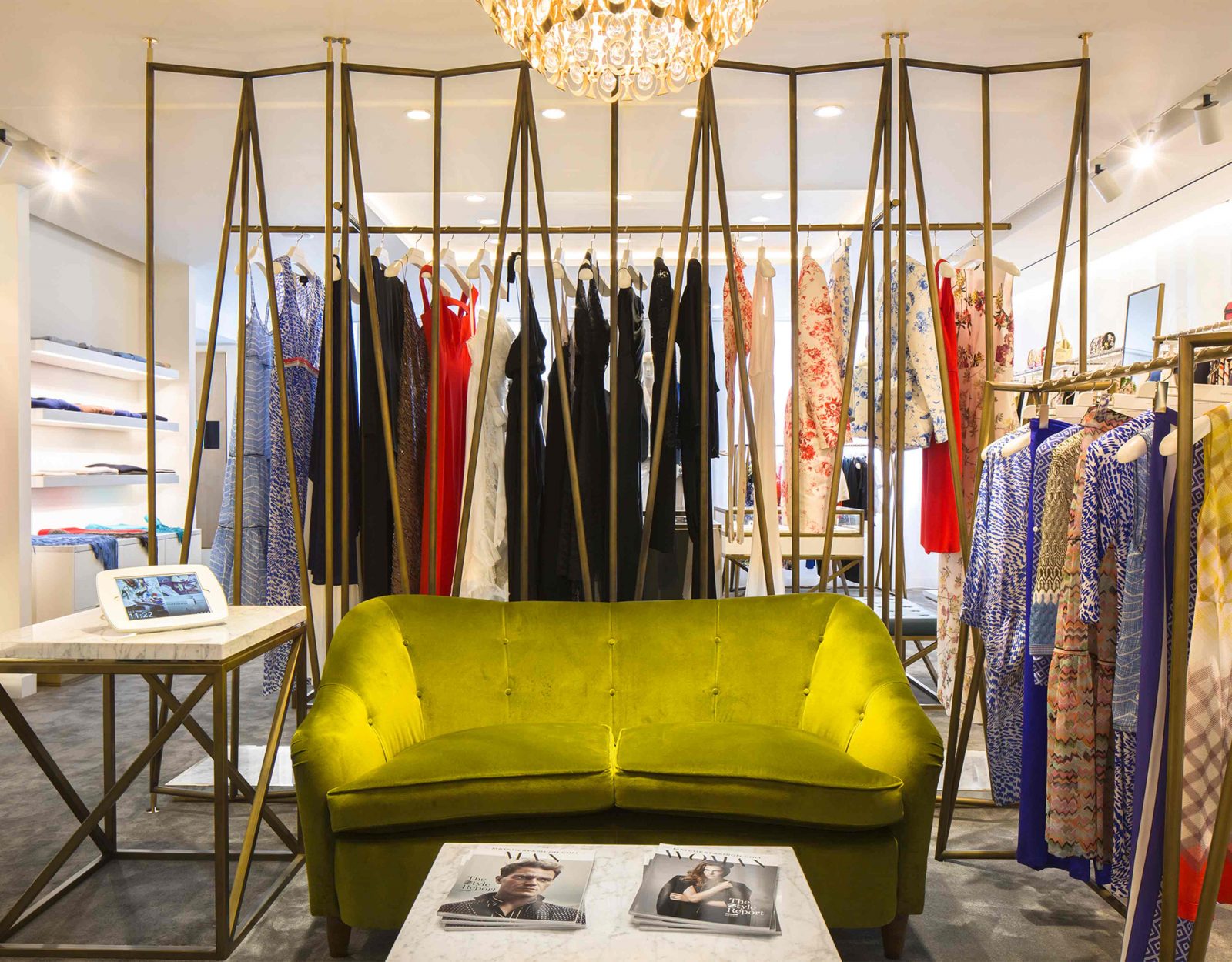 Retail Lighting Design Scheme Designer Fashion Store Elegant Interior Studio N