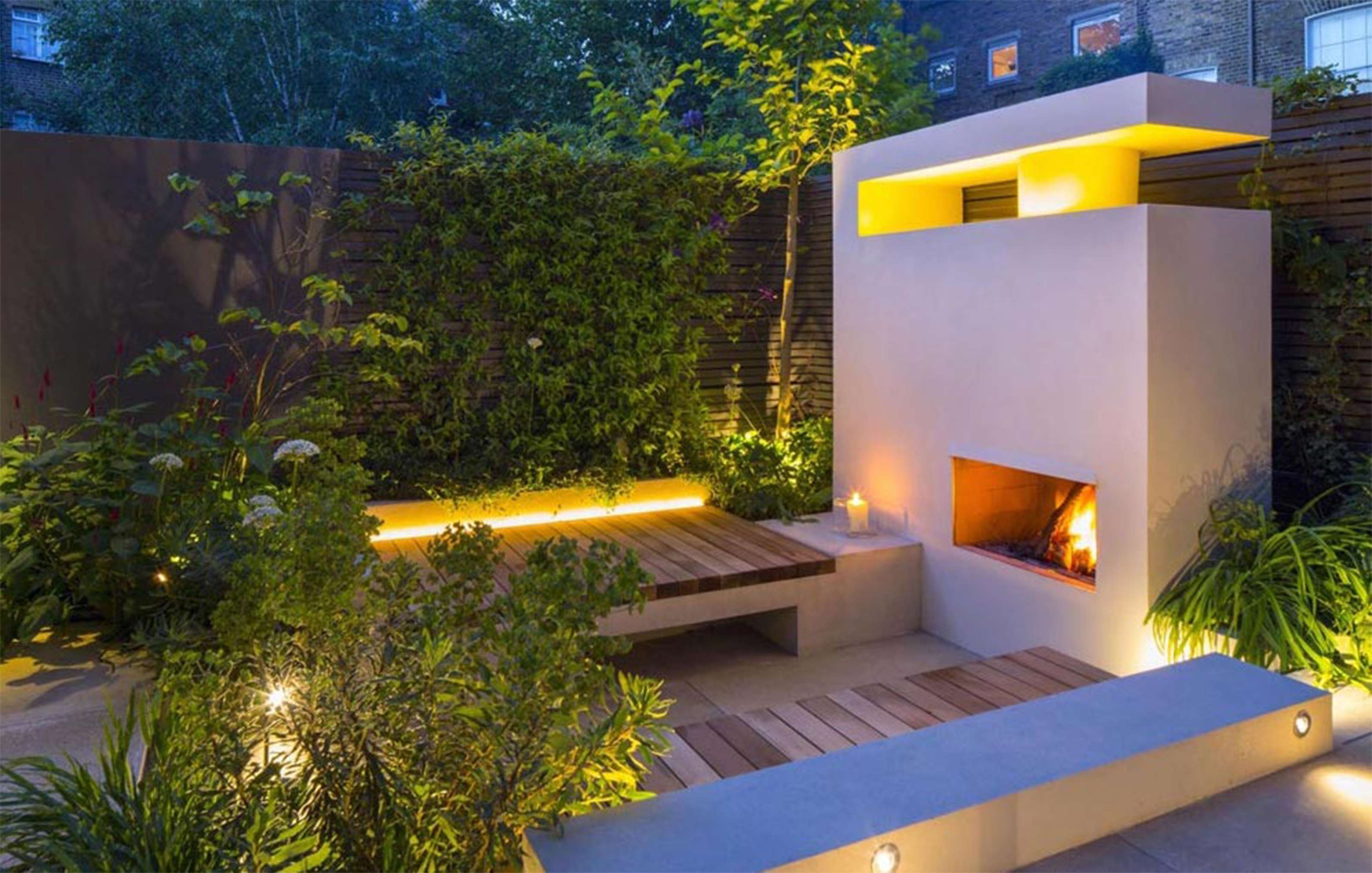 Landscape Garden Exterior Lighting Studio N Lighting Designers