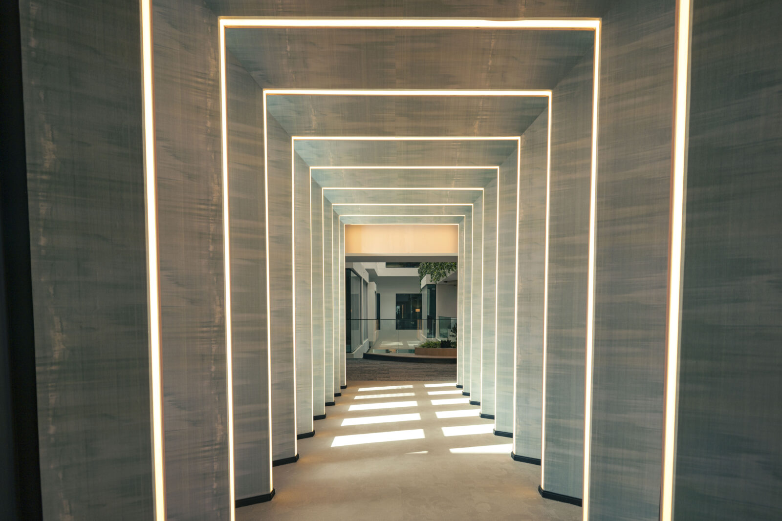 Architectural Lighting Scheme Ministry of Tourism Saudi Arabia Integrated Corridor Light Dubai Consultants Studio N