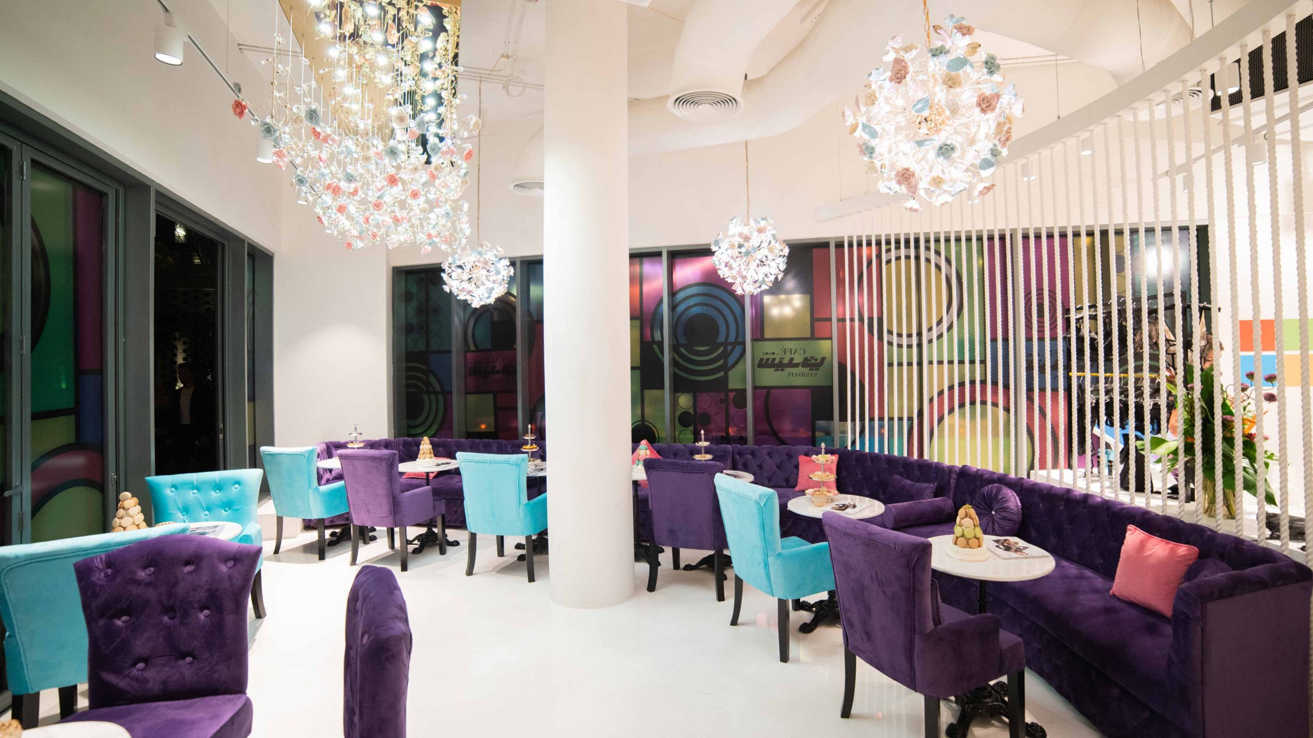 Lighting Design Scheme Luxury Retail Destination Cafe Lounge Dubai Studio N