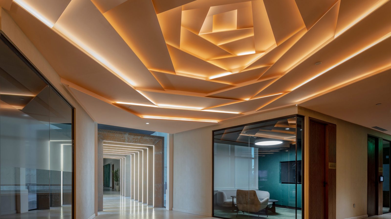 Architectural Lighting Scheme Ministry of Tourism Saudi Arabia Integrated Wayfinding Light Dubai Consultants Studio N
